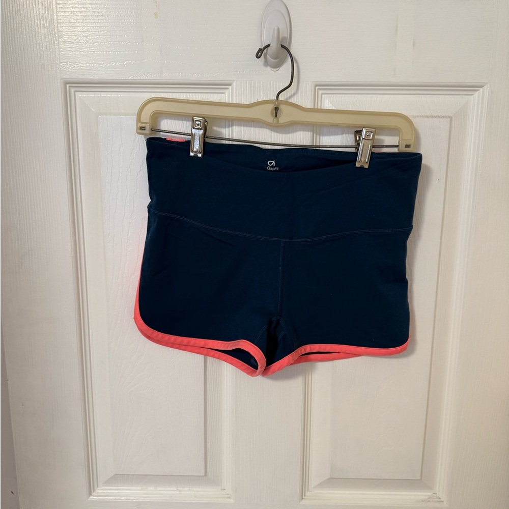 GAP Teal Shorts with Pink Trim || Size Small